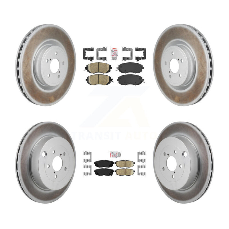 Transit Auto KGA-106131 Disc Brake Kit for 2019 Toyota 86 - Front and Rear