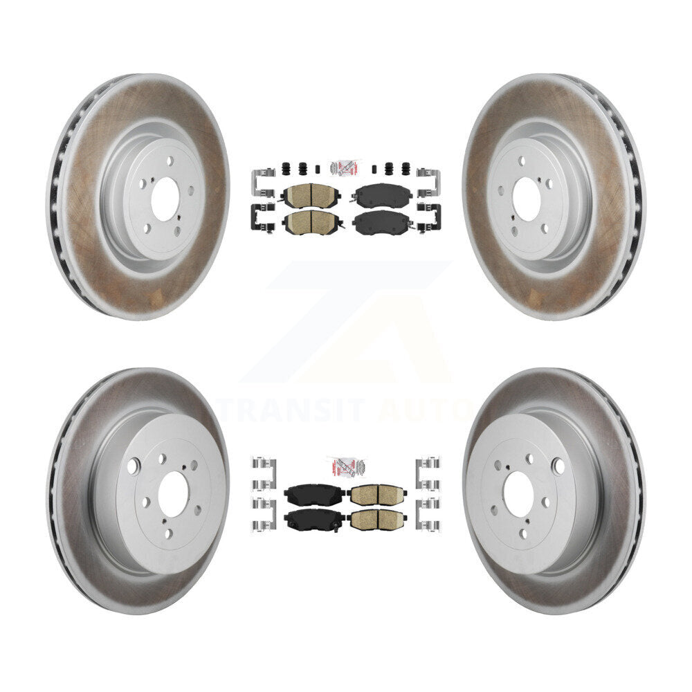 Transit Auto KGA-106132 Disc Brake Kit for 2019 Toyota 86 - Front and Rear