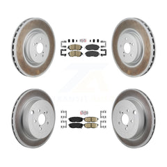 Transit Auto KGA-106132 Disc Brake Kit for 2019 Toyota 86 - Front and Rear