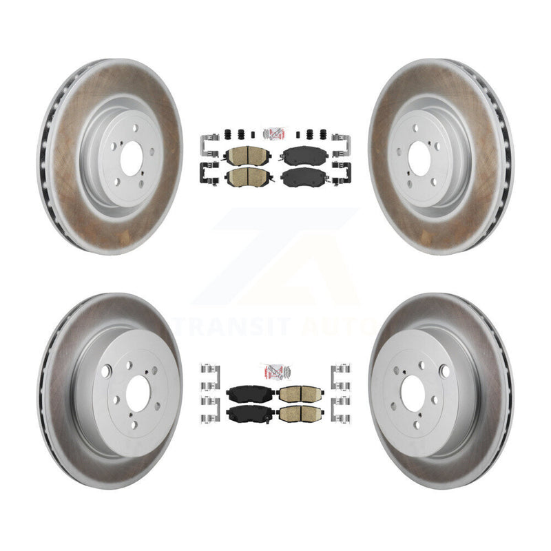 Transit Auto KGA-106132 Disc Brake Kit for 2019 Toyota 86 - Front and Rear