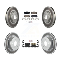 Transit Auto KGA-106134 Disc Brake Kit for 2009-2022 Nissan Maxima - Front and Rear