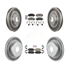 Transit Auto KGA-106135 Disc Brake Kit for 2009-2022 Nissan Maxima - Front and Rear