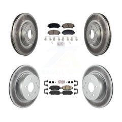 Transit Auto KGA-106136 Disc Brake Kit for 2009-2022 Nissan Maxima - Front and Rear