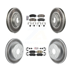 Transit Auto KGA-106137 Disc Brake Kit for 2009-2022 Nissan Maxima - Front and Rear