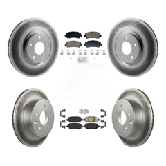 Transit Auto KGA-106138 Disc Brake Kit for 2014-2017 Nissan Juke - Front and Rear