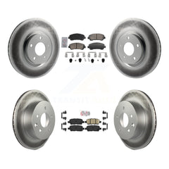 Transit Auto KGA-106139 Disc Brake Kit for 2014-2017 Nissan Juke - Front and Rear