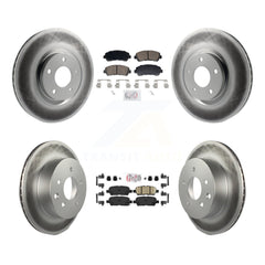 Transit Auto KGA-106140 Disc Brake Kit for 2014-2017 Nissan Juke - Front and Rear