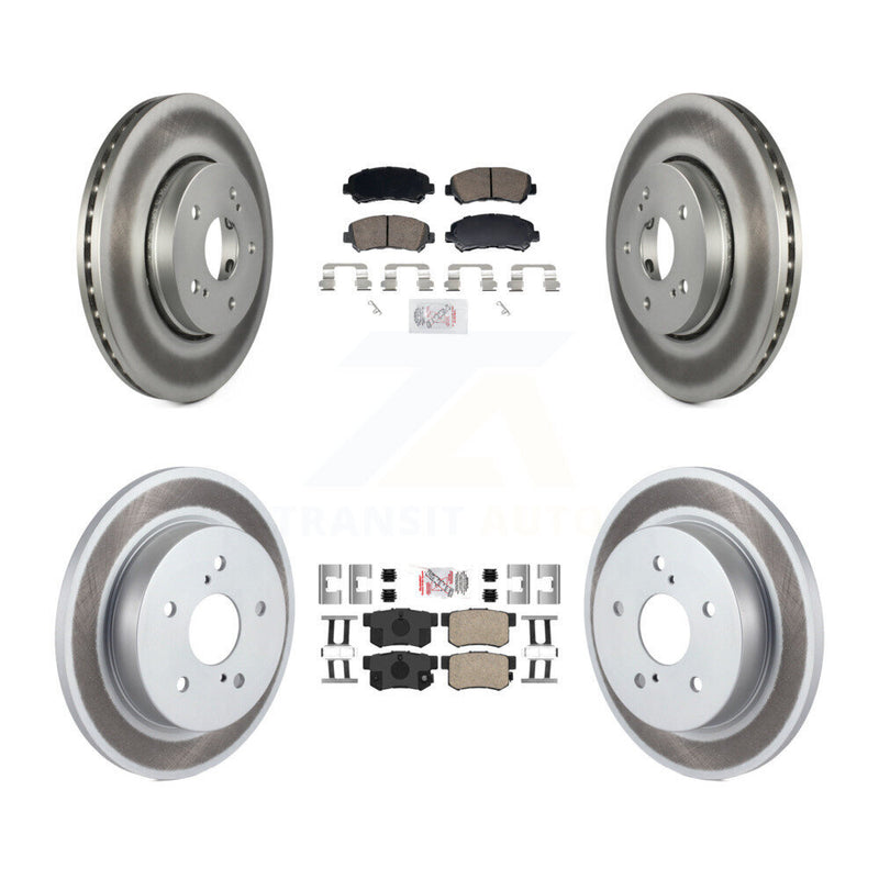Transit Auto KGA-106142 Disc Brake Kit for 2010-2013 Suzuki Kizashi - Front and Rear