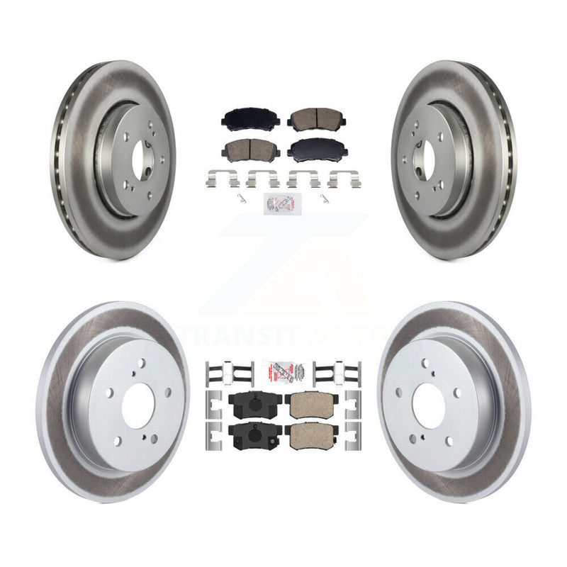 Transit Auto KGA-106144 Disc Brake Kit for 2010-2013 Suzuki Kizashi - Front and Rear