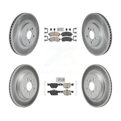 Transit Auto KGA-106146 Disc Brake Kit for 2021-2023 Subaru Crosstrek - Front and Rear