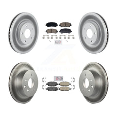 Transit Auto KGA-106150 Disc Brake Kit for 2008-2015 Nissan Rogue Select, Nissan Rogue - Front and Rear