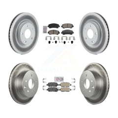 Transit Auto KGA-106151 Disc Brake Kit for 2008-2015 Nissan Rogue Select, Nissan Rogue - Front and Rear