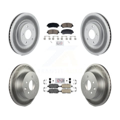 Transit Auto KGA-106152 Disc Brake Kit for 2008-2015 Nissan Rogue Select, Nissan Rogue - Front and Rear