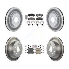 Transit Auto KGA-106153 Disc Brake Kit for 2008-2015 Nissan Rogue Select, Nissan Rogue - Front and Rear