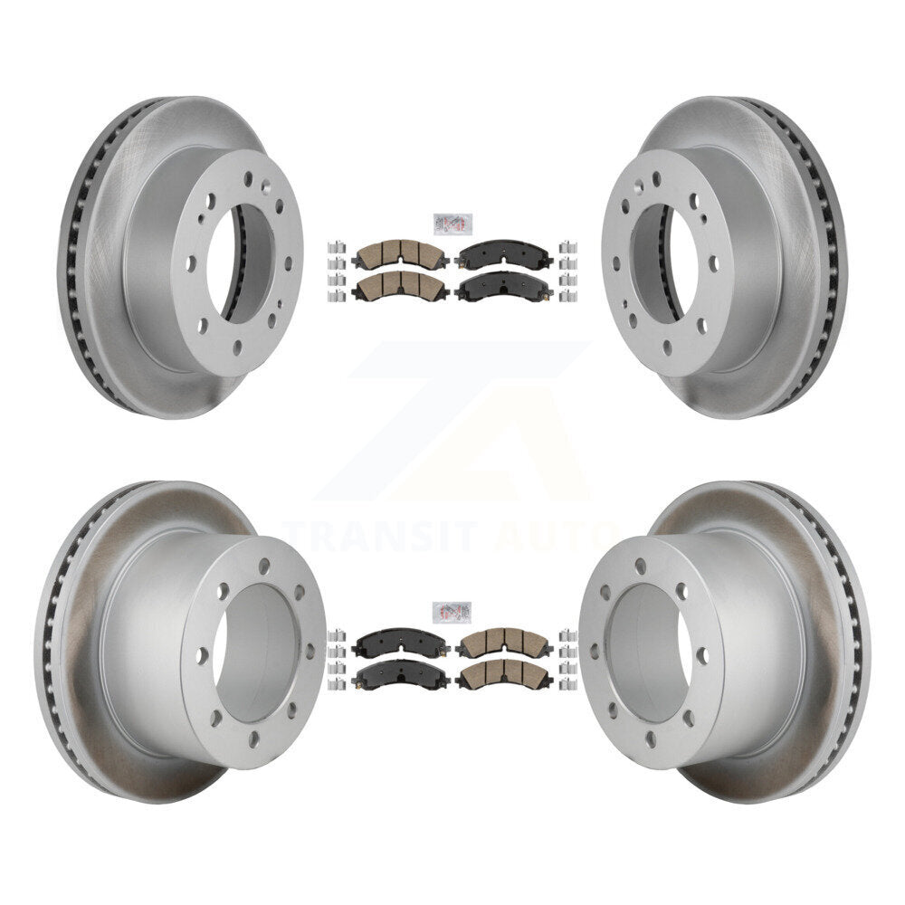 Transit Auto KGA-106154 Disc Brake Kit for 2020-2024 Chevrolet Silverado 3500 HD, GMC Sierra 3500 HD - Front and Rear