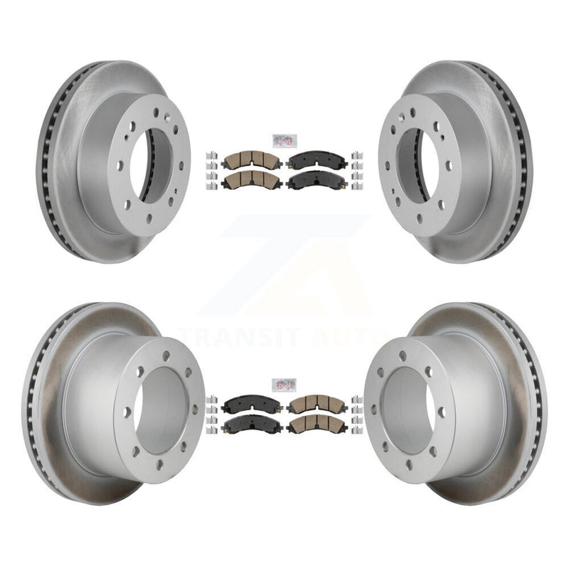Transit Auto KGA-106154 Disc Brake Kit for 2020-2024 Chevrolet Silverado 3500 HD, GMC Sierra 3500 HD - Front and Rear