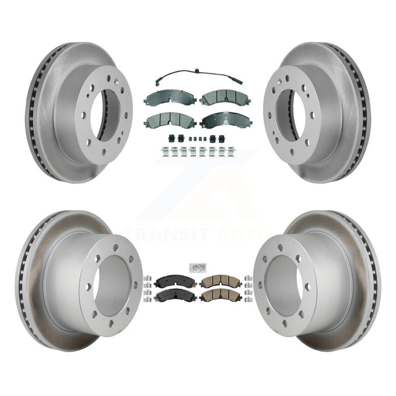 Transit Auto KGA-106155 Disc Brake Kit for 2020-2024 Chevrolet Silverado 3500 HD, GMC Sierra 3500 HD - Front and Rear