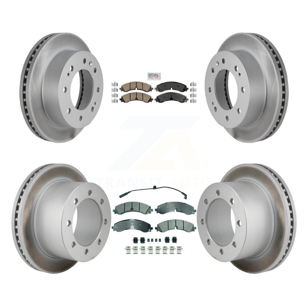 Transit Auto KGA-106156 Disc Brake Kit for 2020-2024 Chevrolet Silverado 3500 HD, GMC Sierra 3500 HD - Front and Rear