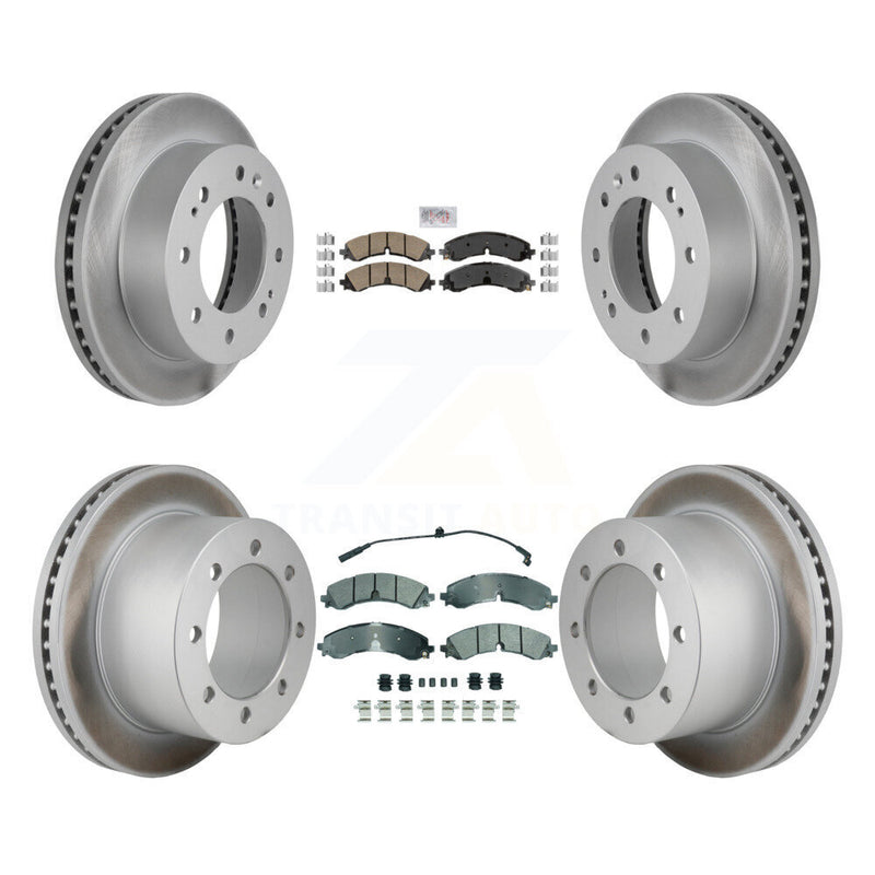Transit Auto KGA-106156 Disc Brake Kit for 2020-2024 Chevrolet Silverado 3500 HD, GMC Sierra 3500 HD - Front and Rear