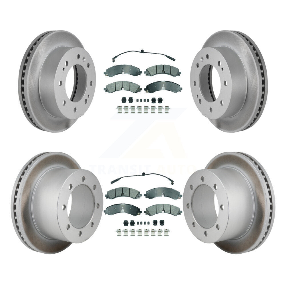 Transit Auto KGA-106157 Disc Brake Kit for 2020-2024 Chevrolet Silverado 3500 HD, GMC Sierra 3500 HD - Front and Rear