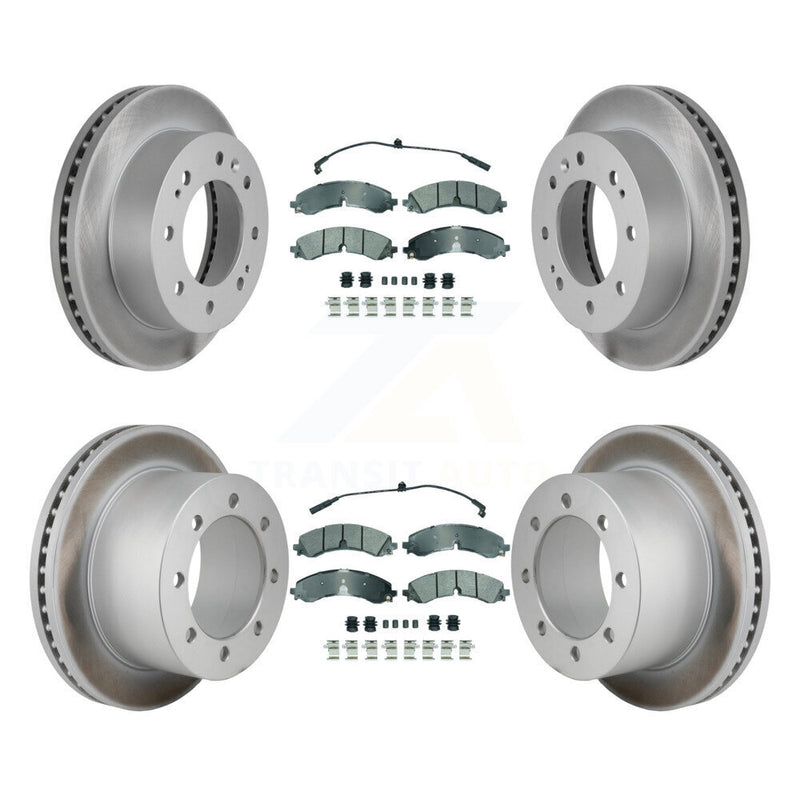Transit Auto KGA-106157 Disc Brake Kit for 2020-2024 Chevrolet Silverado 3500 HD, GMC Sierra 3500 HD - Front and Rear