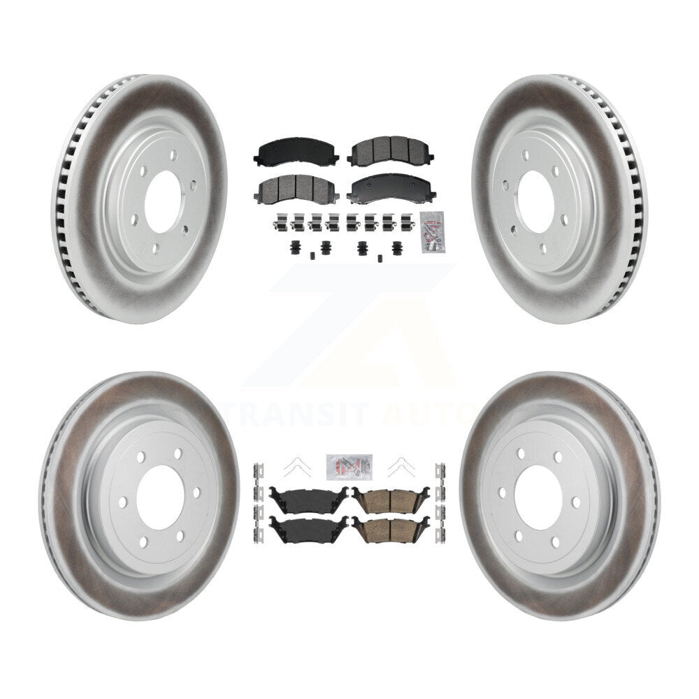 Transit Auto KGA-106158 Disc Brake Kit for 2022-2023 Ford F-150 Lightning - Front and Rear