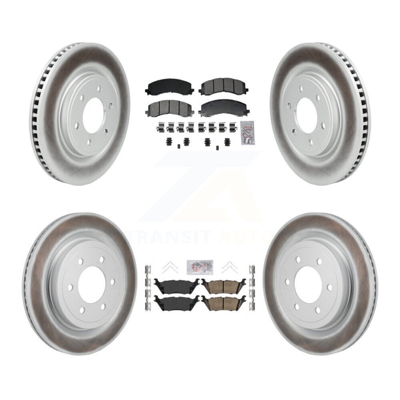 Transit Auto KGA-106158 Disc Brake Kit for 2022-2023 Ford F-150 Lightning - Front and Rear