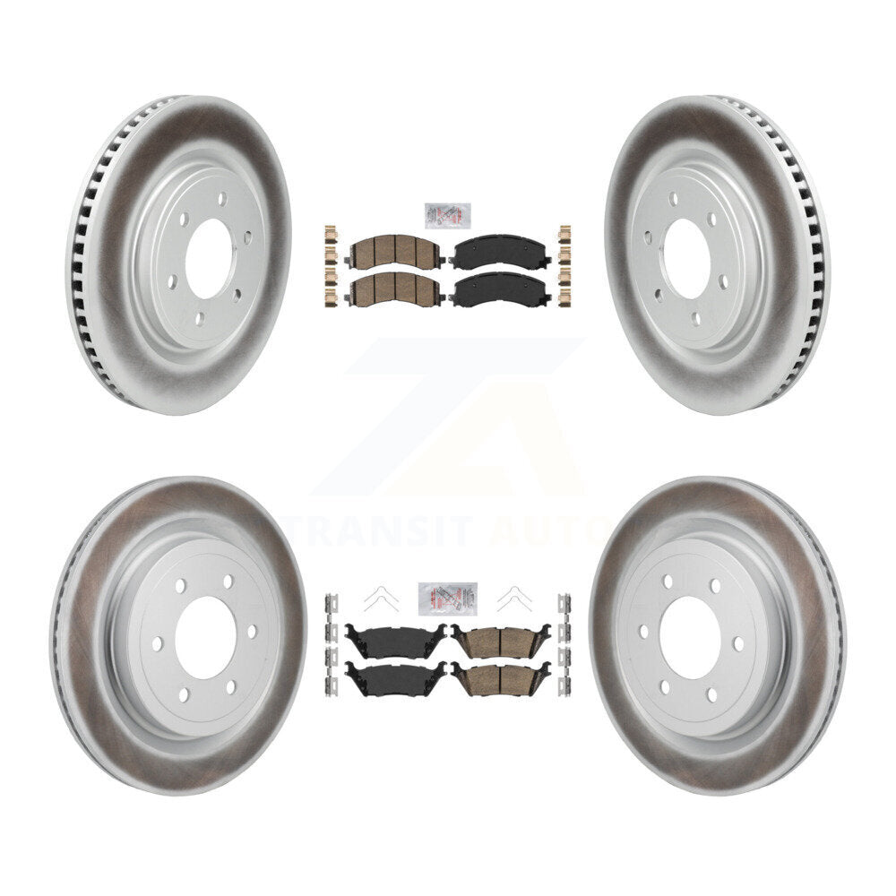 Transit Auto KGA-106159 Disc Brake Kit for 2022-2023 Ford F-150 Lightning - Front and Rear