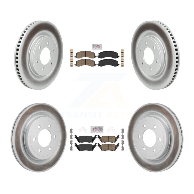 Transit Auto KGA-106159 Disc Brake Kit for 2022-2023 Ford F-150 Lightning - Front and Rear