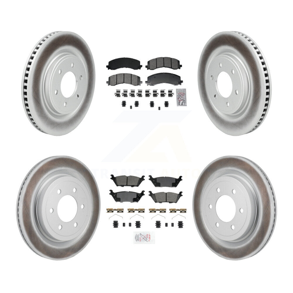 Transit Auto KGA-106160 Disc Brake Kit for 2022-2023 Ford F-150 Lightning - Front and Rear