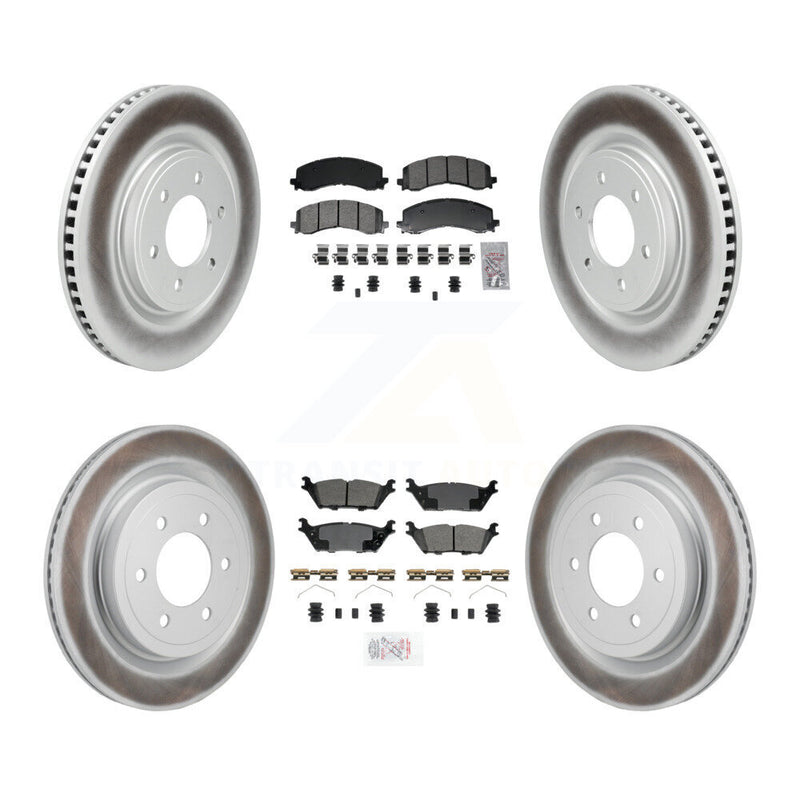 Transit Auto KGA-106160 Disc Brake Kit for 2022-2023 Ford F-150 Lightning - Front and Rear