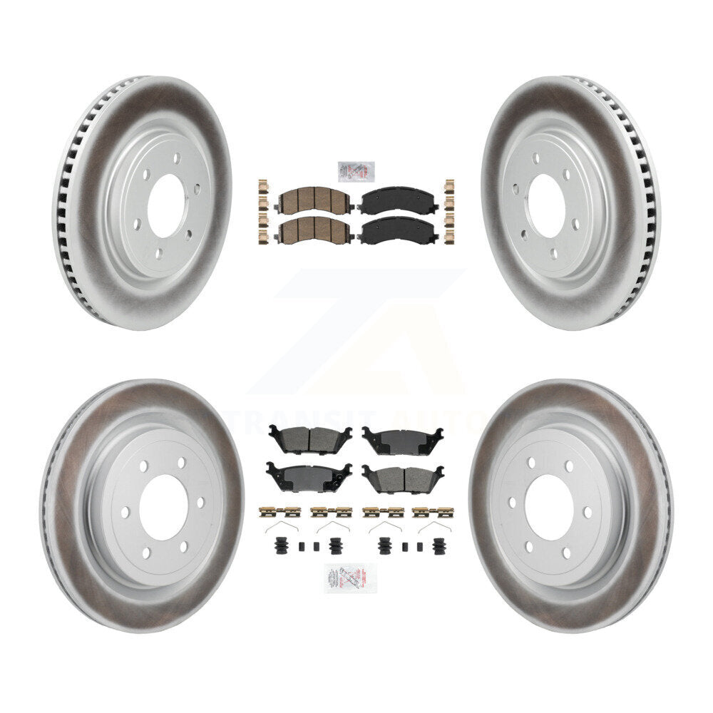 Transit Auto KGA-106161 Disc Brake Kit for 2022-2023 Ford F-150 Lightning - Front and Rear