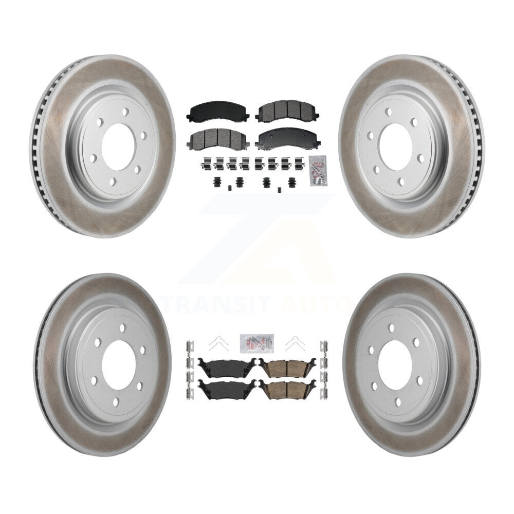 Transit Auto KGA-106162 Disc Brake Kit for 2021-2025 Ford Expedition, Lincoln Navigator, Ford F-150 - Front and Rear