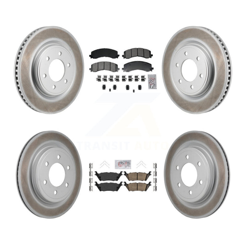 Transit Auto KGA-106162 Disc Brake Kit for 2021-2025 Ford Expedition, Lincoln Navigator, Ford F-150 - Front and Rear