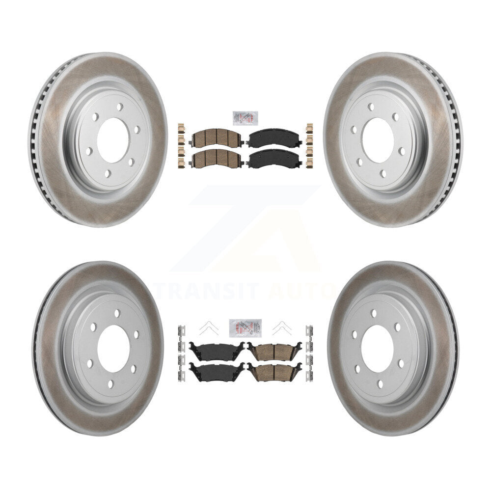Transit Auto KGA-106163 Disc Brake Kit for 2021-2025 Ford Expedition, Lincoln Navigator, Ford F-150 - Front and Rear