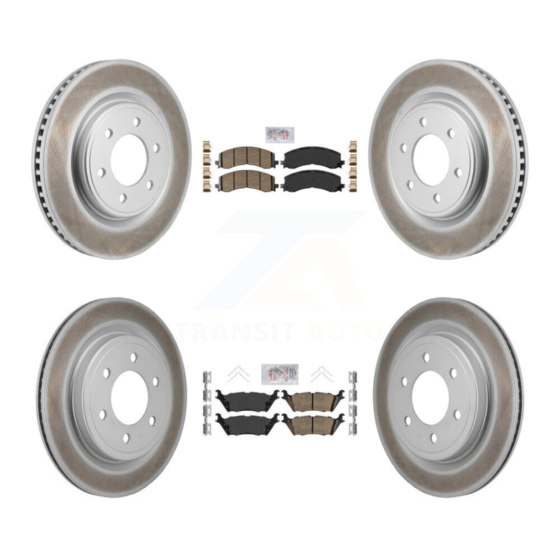 Transit Auto KGA-106163 Disc Brake Kit for 2021-2025 Ford Expedition, Lincoln Navigator, Ford F-150 - Front and Rear