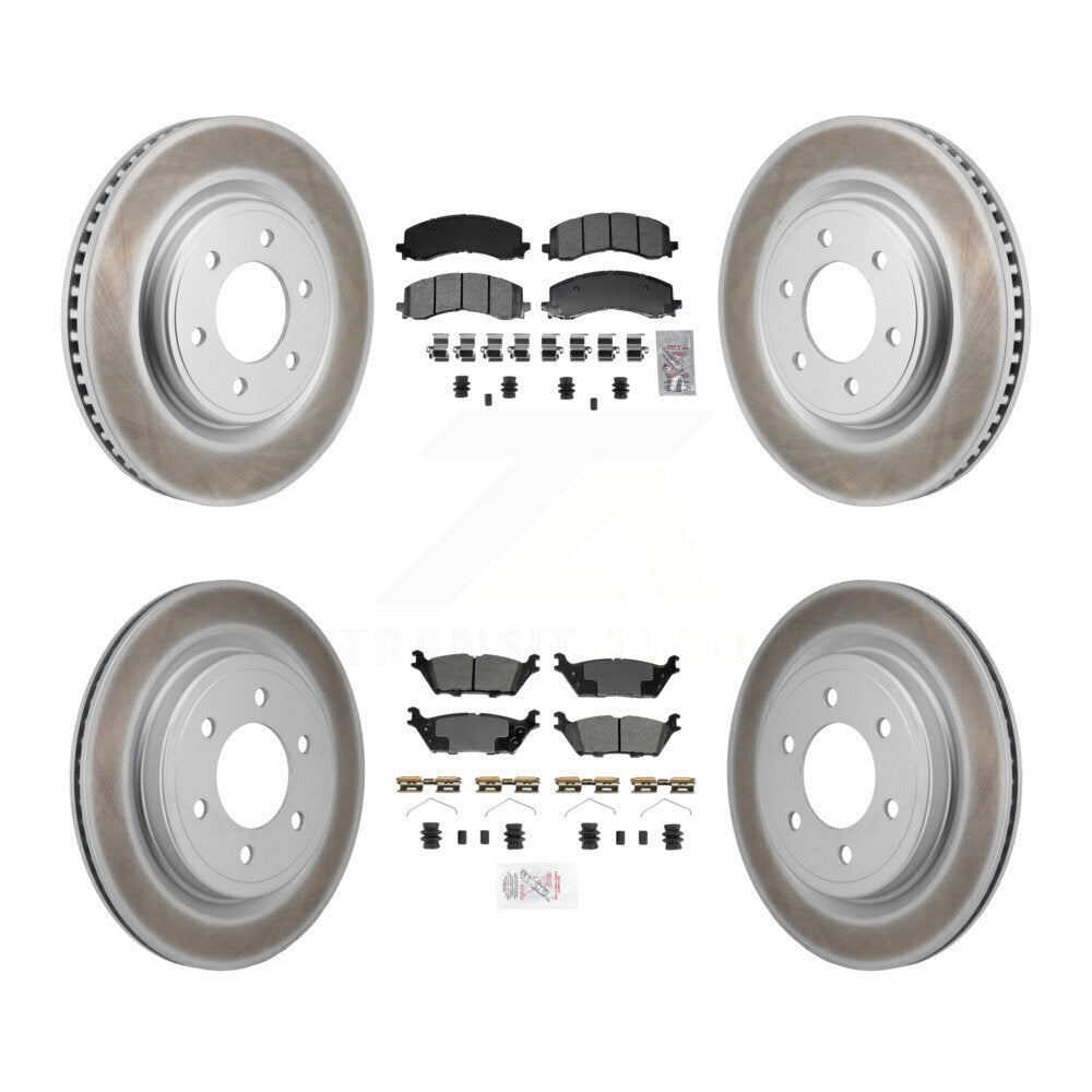 Transit Auto KGA-106164 Disc Brake Kit for 2021-2025 Ford Expedition, Lincoln Navigator, Ford F-150 - Front and Rear