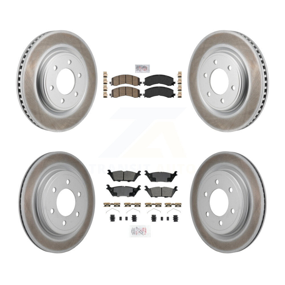 Transit Auto KGA-106165 Disc Brake Kit for 2021-2025 Ford Expedition, Lincoln Navigator, Ford F-150 - Front and Rear