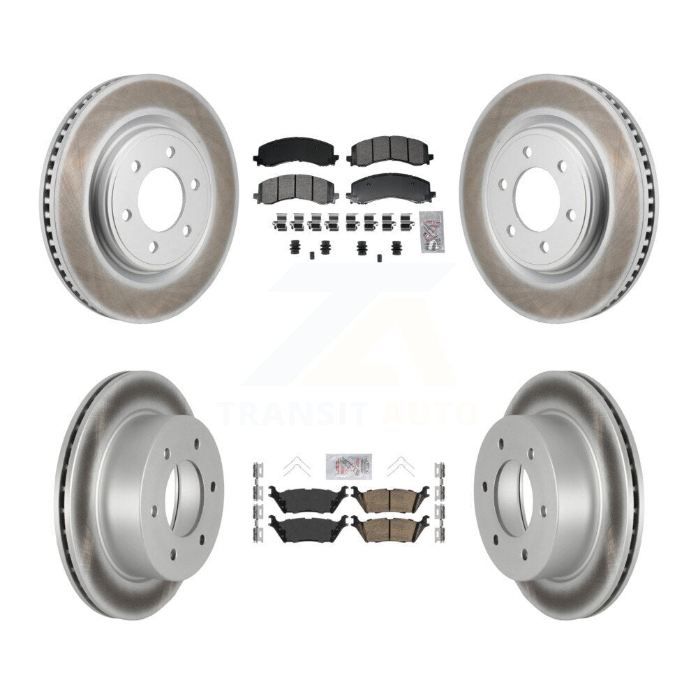 Transit Auto KGA-106166 Disc Brake Kit for 2022-2023 Ford Bronco - Front and Rear