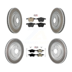 Transit Auto KGA-106172 Disc Brake Kit for 2016 Jaguar XJ - Front and Rear