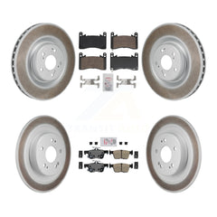 Transit Auto KGA-106178 Disc Brake Kit for 2021-2023 Acura TLX - Front and Rear