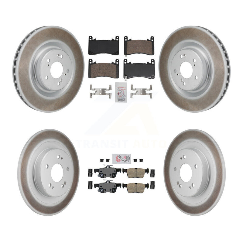 Transit Auto KGA-106178 Disc Brake Kit for 2021-2023 Acura TLX - Front and Rear