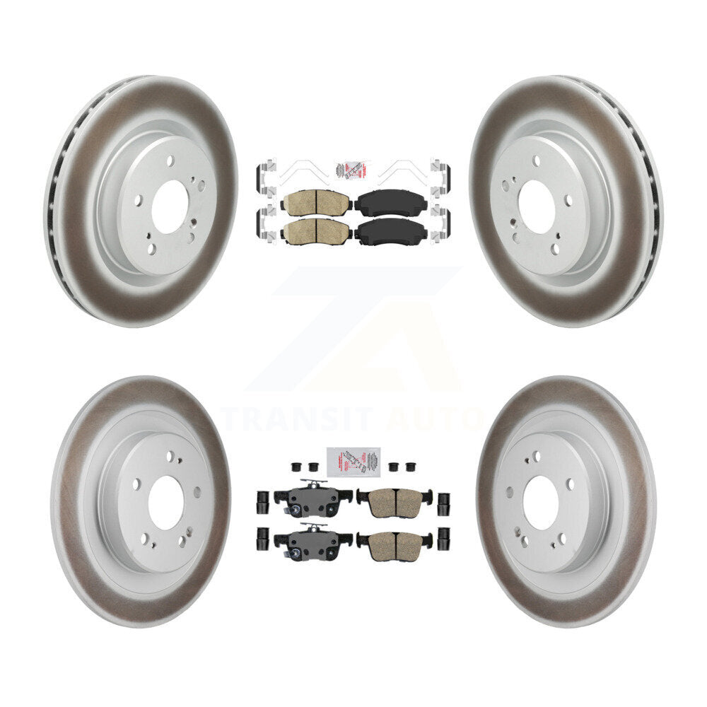 Transit Auto KGA-106179 Disc Brake Kit for 2021-2023 Acura TLX - Front and Rear