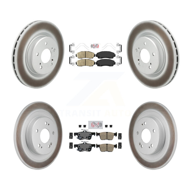 Transit Auto KGA-106179 Disc Brake Kit for 2021-2023 Acura TLX - Front and Rear