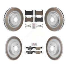 Transit Auto KGA-106181 Disc Brake Kit for 2021-2023 Acura TLX - Front and Rear