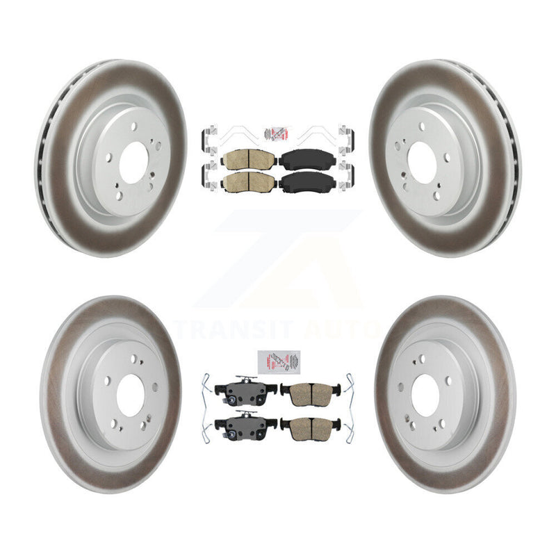 Transit Auto KGA-106182 Disc Brake Kit for 2021-2023 Acura TLX - Front and Rear