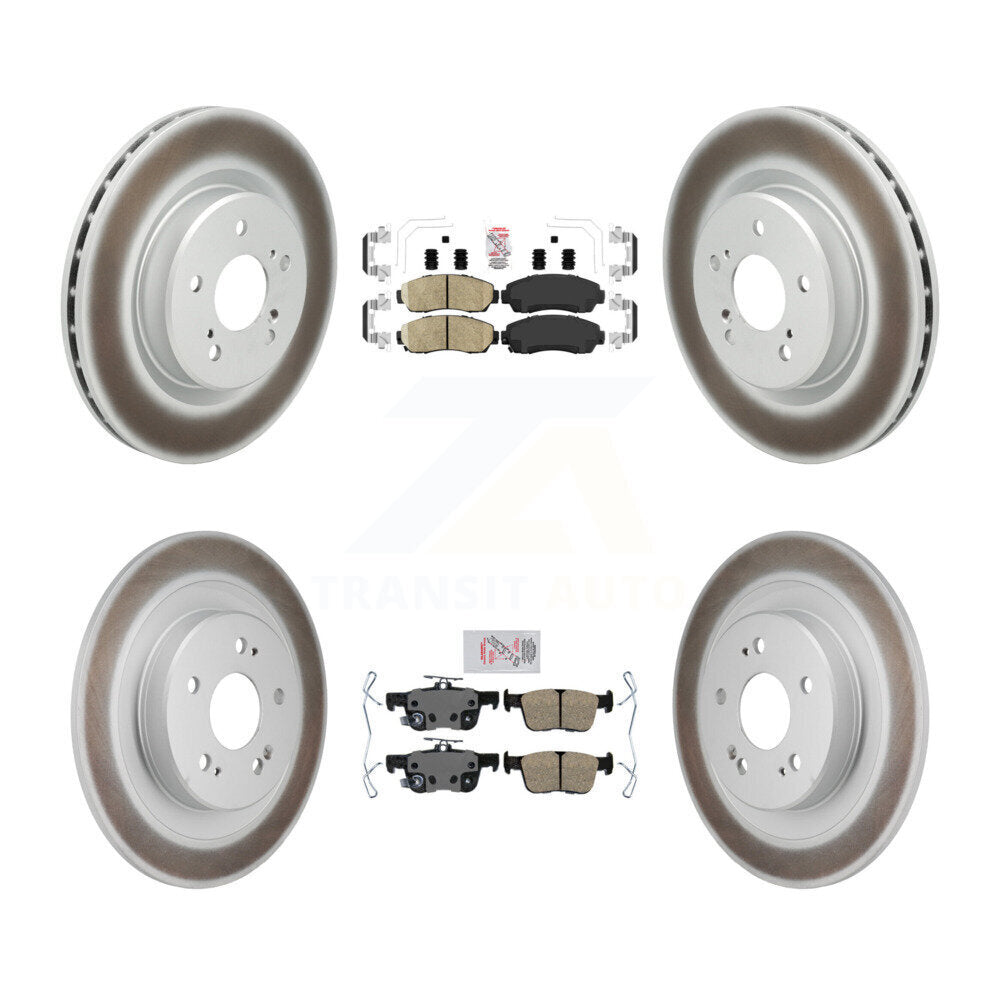 Transit Auto KGA-106183 Disc Brake Kit for 2021-2023 Acura TLX - Front and Rear