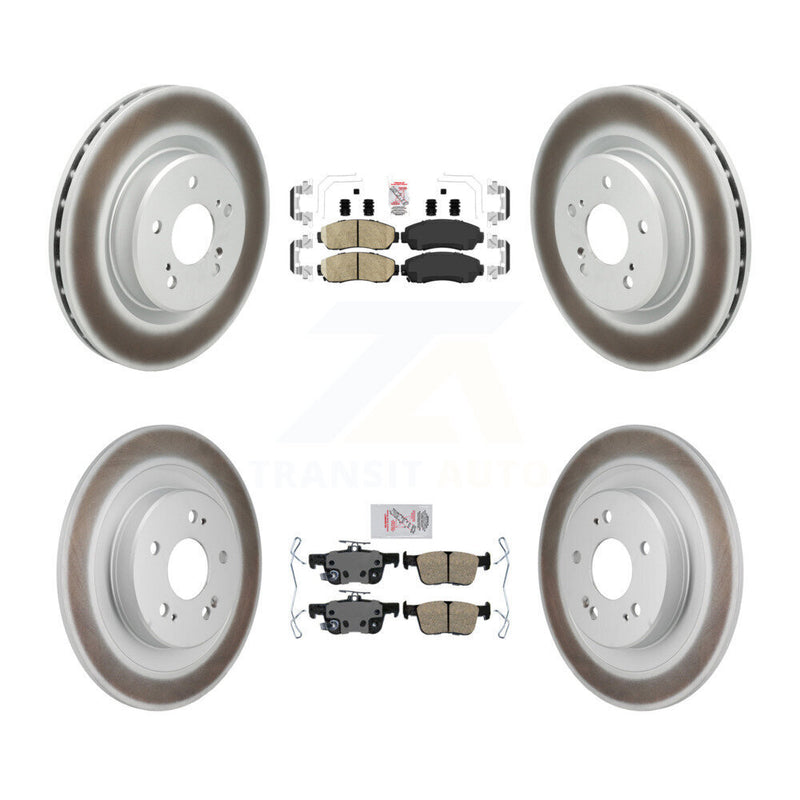 Transit Auto KGA-106183 Disc Brake Kit for 2021-2023 Acura TLX - Front and Rear