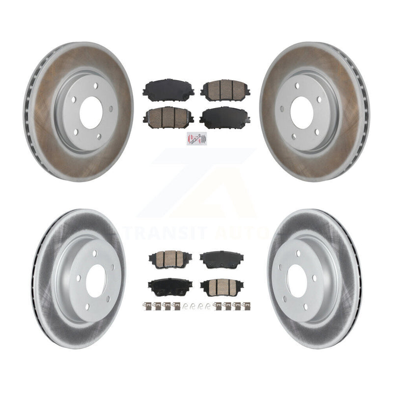 Transit Auto KGA-106184 Disc Brake Kit for 2022-2023 Nissan Rogue - Front and Rear