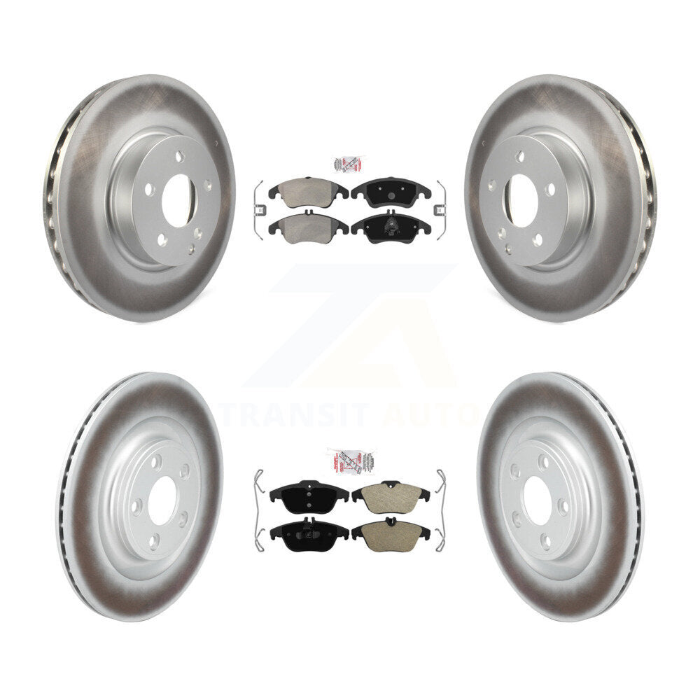 Transit Auto KGA-106186 Disc Brake Kit for 2017 Mercedes-Benz E400 - Front and Rear